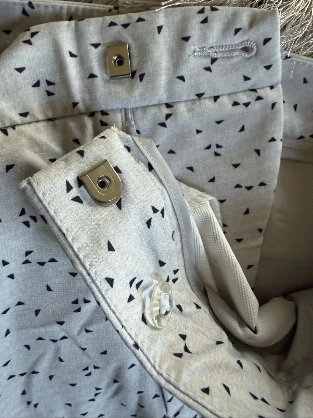 All In Motion White Patterned Golf Shorts Size 32 Casual Performance Style